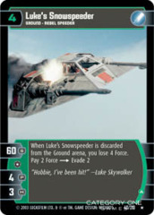 Luke's Snowspeeder (A) - Foil